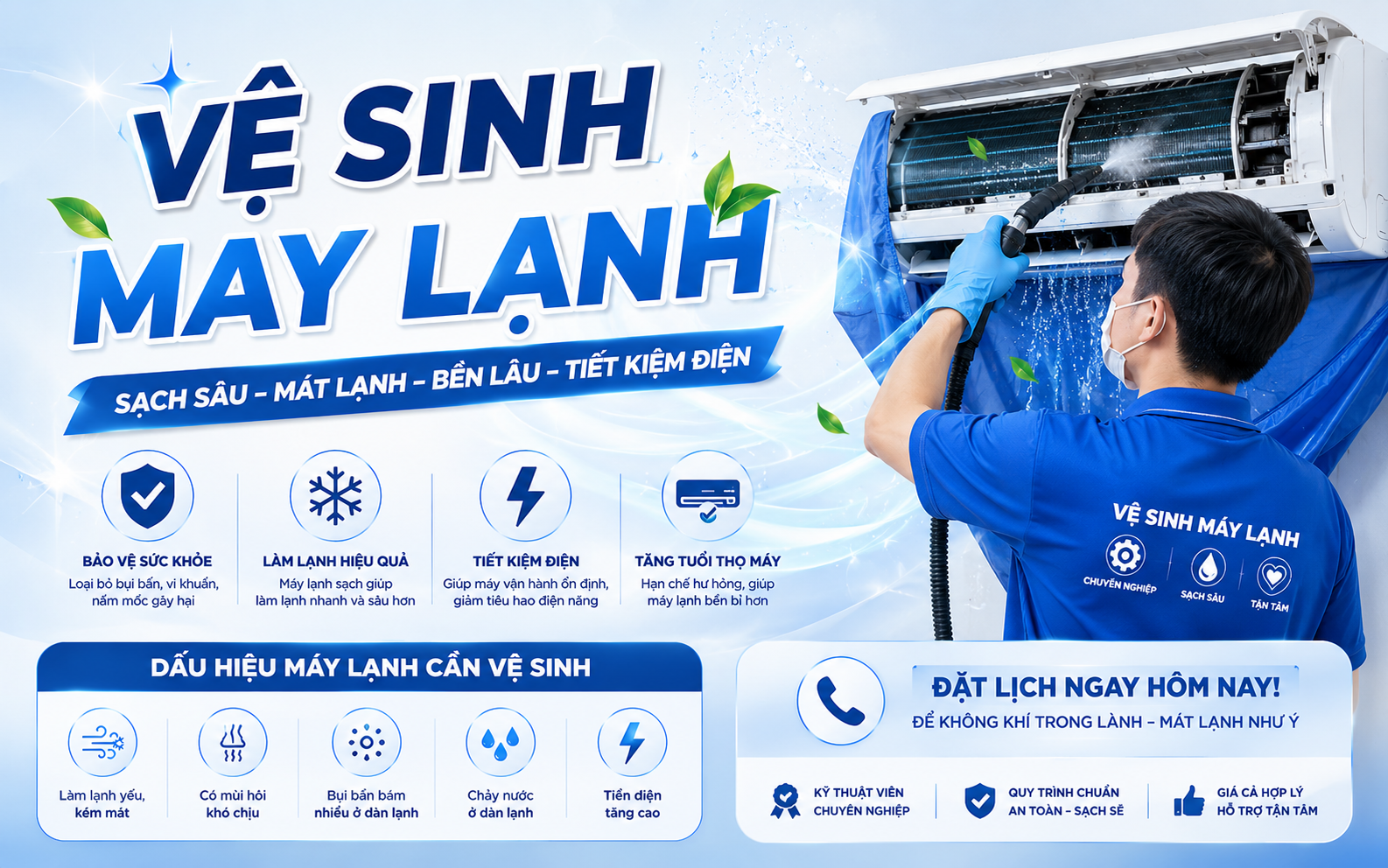 Vệ sinh máy lạnh