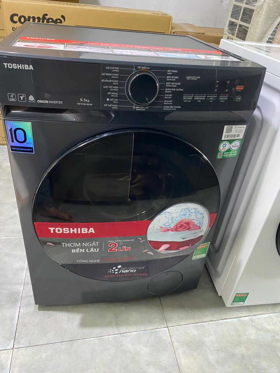 Máy giặt toshiba 10kg - new